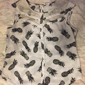 cute pineapple shirt/tank top